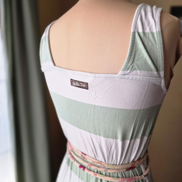 Matilda Jane Seaside Afternoon Striped Maxi Dress | Size XS (fits M) - Picture 6 of 12